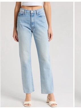 Mother denim skimp straight jeans